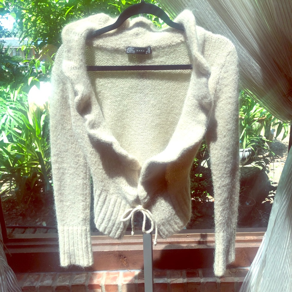 Zara Made In Italy Cardigan
